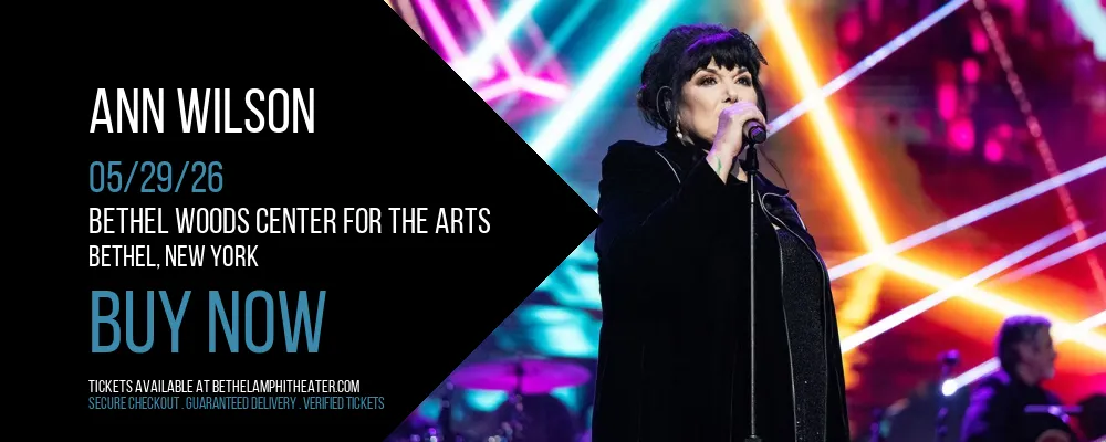 Ann Wilson at Bethel Woods Center For The Arts