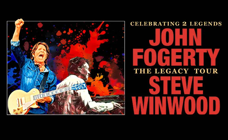 John Fogerty & Steve Winwood at Bethel Woods Center For The Arts