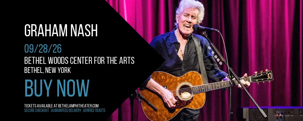 Graham Nash at Bethel Woods Center For The Arts